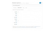 Opencart İlgili Seçenekler (related options) Opencart İlgili Seçenekler (related options)