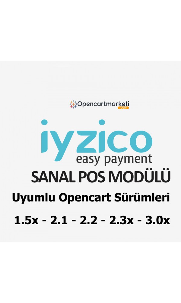 İyzico Sanal Pos Modülü (ücretsiz)