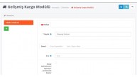 Opencart Kargo Modülü Opencart Kargo Modülü