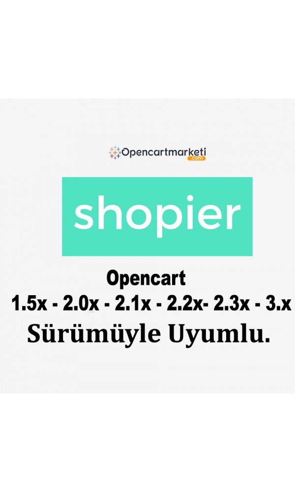 Shopier Sanal Pos Modülü (ücretsiz)